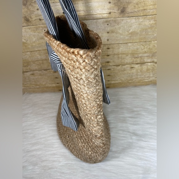 Magid Straw Handbag Summer Tote Shoulder Bag NWT - Picture 6 of 7